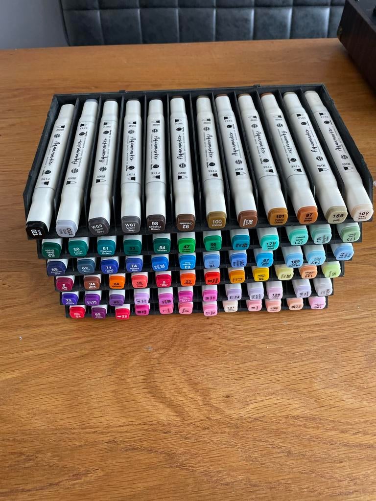 DécoTime Aquamarkers set, Ophalen of Verzenden, Gebruikt, Potlood of Stift