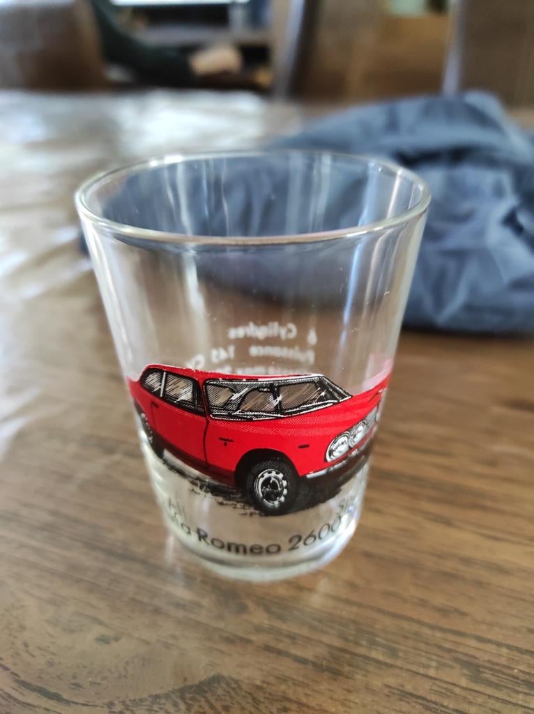 Vintage glas, Ophalen of Verzenden, Zo goed als nieuw, Frisdrankglas