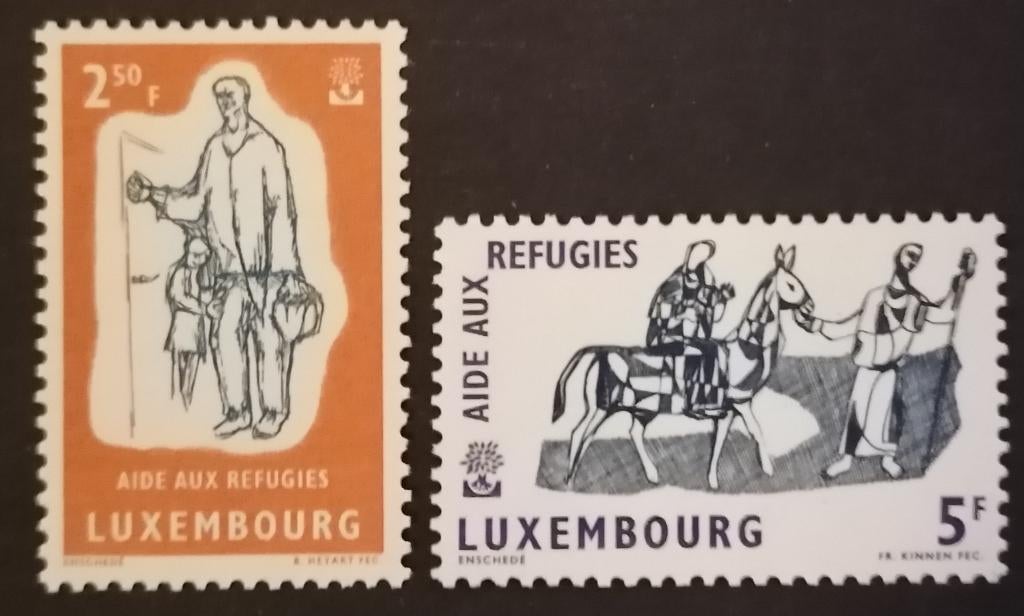 LUXEMBURG - Jaar v.d. vluchteling 1960, Verzenden, Luxemburg, Postfris