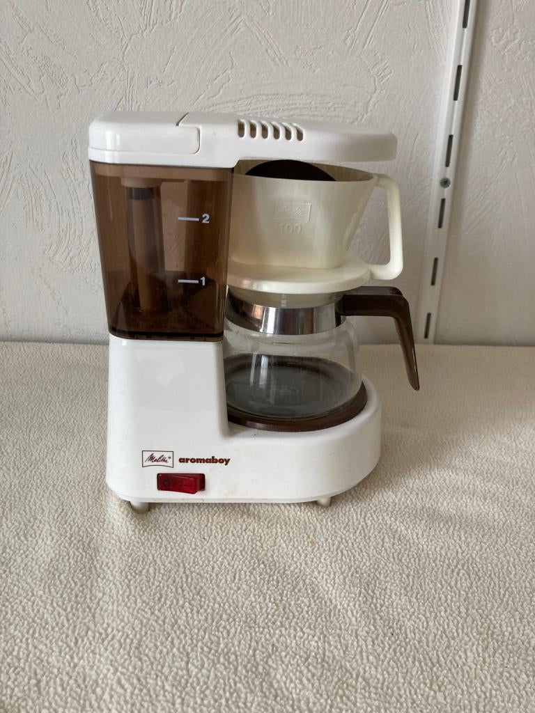 Melitta Douwe Egberts aromaboy 25 koffiezetter. 1-2 kops, Koffiemachine, Gemalen koffie, Ophalen of Verzenden, Zo goed als nieuw