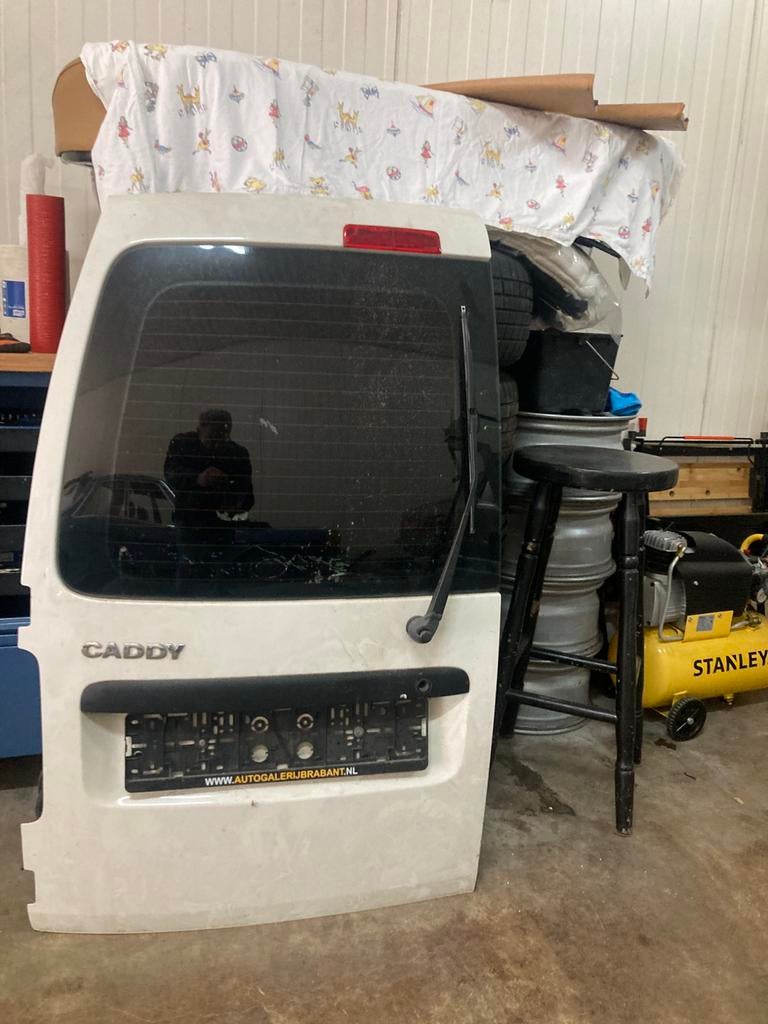 VW Caddy achtetdeur, Ophalen, Gebruikt, Achter, Volkswagen