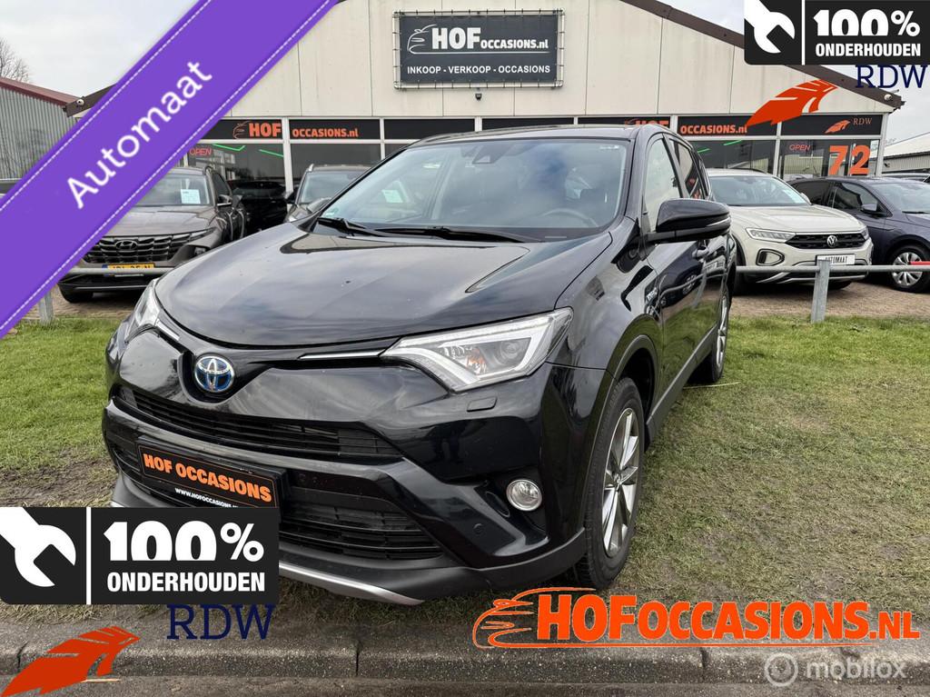Toyota RAV4 2.5 Hybrid Dynamic NAVI / CAMERA /, Stof, Gebruikt, Zwart, Zwart