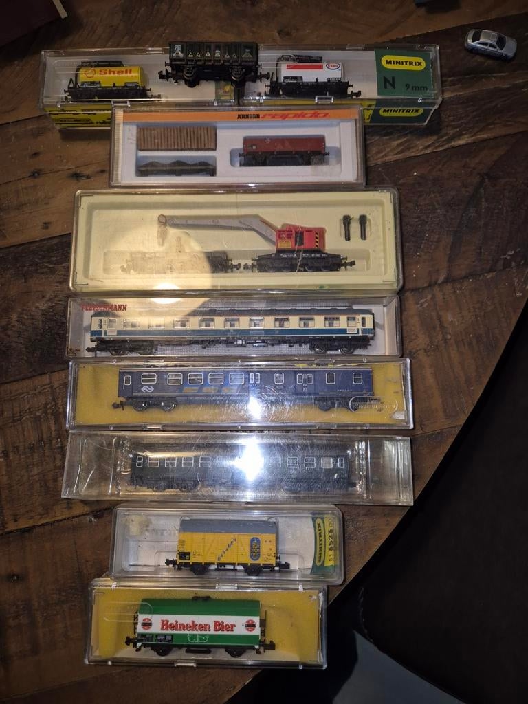 Leuke spullen spoor n locjes rijden, Gebruikt, Fleischmann, Ophalen of Verzenden, Analoog