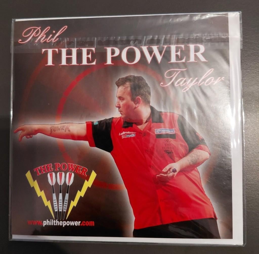 2 originele darts kaarten Phil Taylor, Ophalen of Verzenden, Nieuw, Overige typen