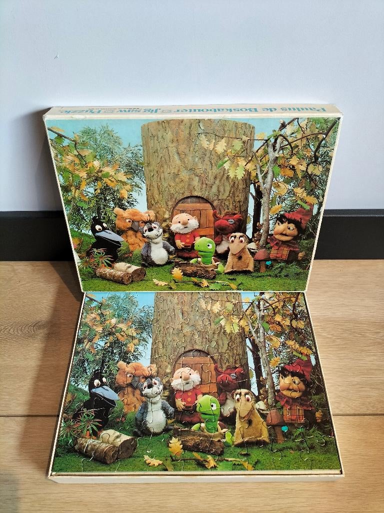 Puzzel Paulus de Boskabouter - 63 stukjes, Ophalen of Verzenden, Gebruikt