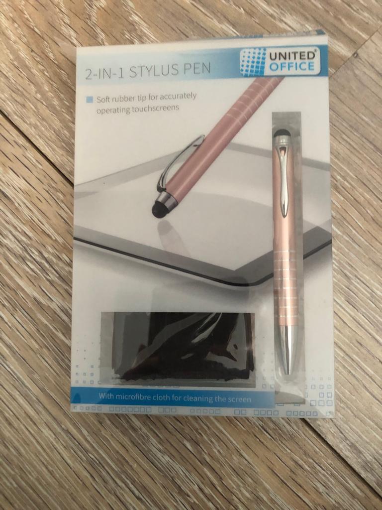 2-in-1 Stylus Pen, Telecommunicatie, Ophalen of Verzenden, Zo goed als nieuw, Stylus of Aanraakpen, Overige merken