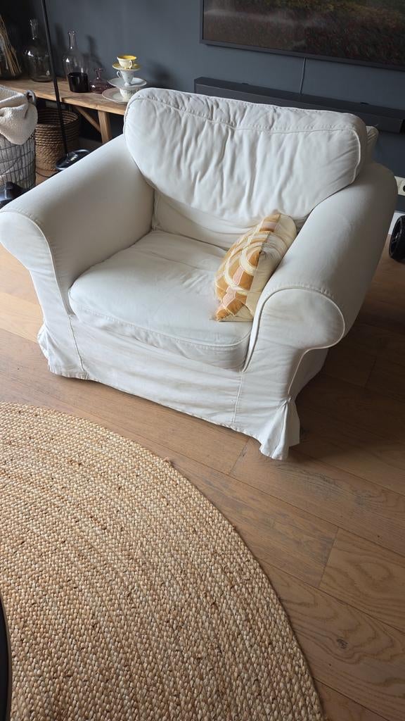 Gratis ophalen Hemnes fauteuil, Ophalen of Verzenden, Gebruikt, 75 tot 100 cm, 50 tot 75 cm