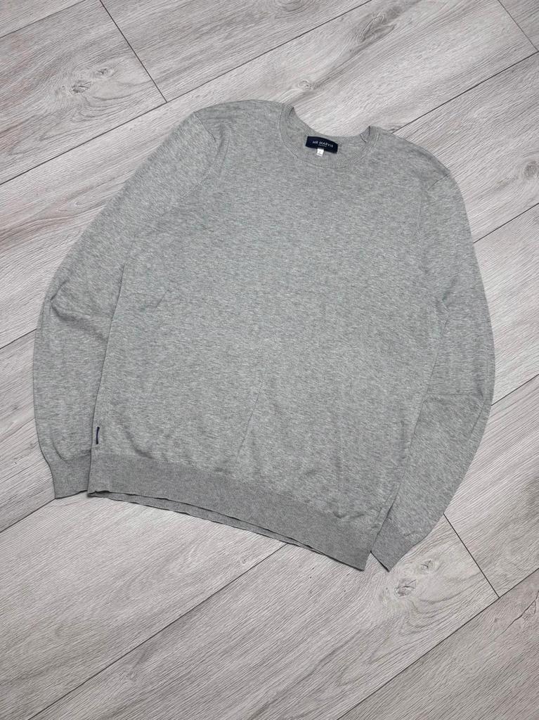 MR MARVIS sweater – lichtgrijs – maat L, Ophalen of Verzenden, Zo goed als nieuw, Maat 48/50 (M), Grijs