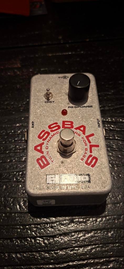EHX Bassballs Nano - Twin Dynamic Bass Envelope filter, Muziek en Instrumenten, Ophalen of Verzenden, Gebruikt, Wah Wah