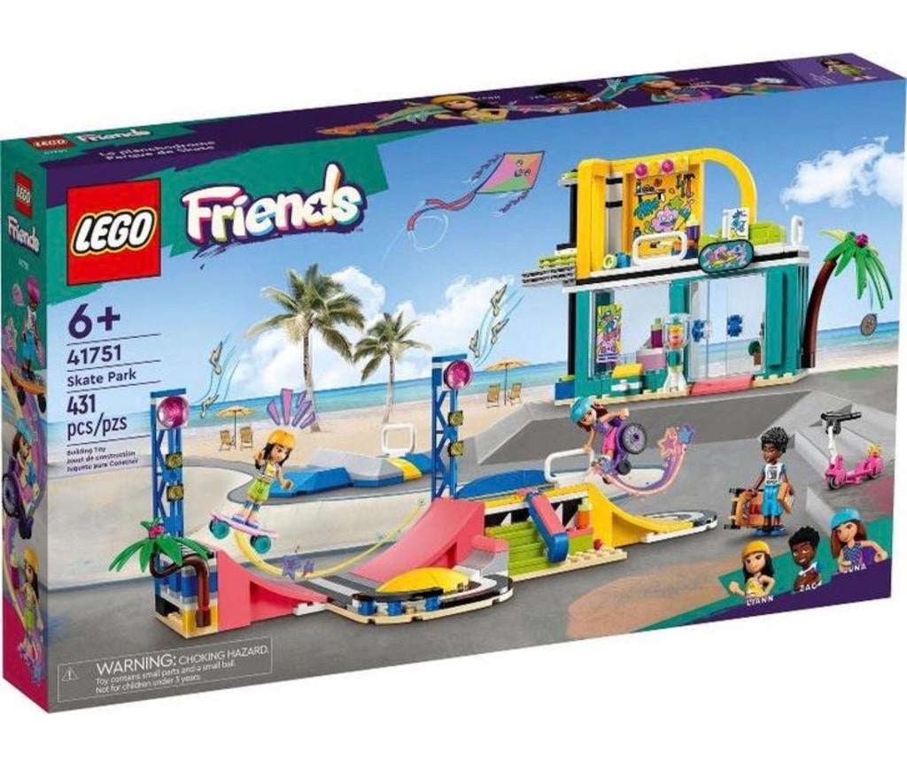 Lego Friends Skatepark 41751 - Nieuw in gesealde doos, Lego, Nieuw, Friends, Ophalen of Verzenden