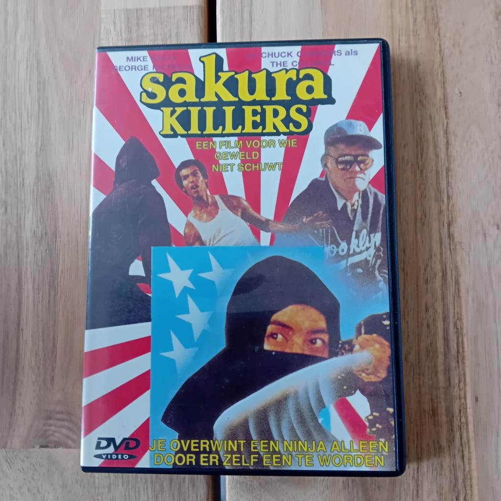 Sakura Killers DVD - Actiethriller met ninja's, Cd's en Dvd's, Alle leeftijden, Ophalen of Verzenden, Gebruikt, Actiethriller