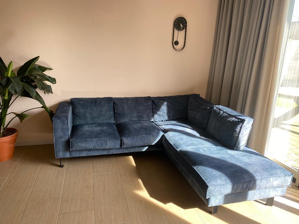 Hoekbank, Huis en Inrichting, Ophalen, Minder dan 75 cm, Hoekbank, Zo goed als nieuw