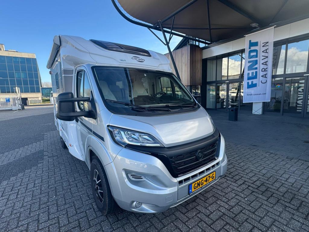 Carado T135 1e Eigenaar, ZGAN !!!!, Caravans en Kamperen, Campers, Chemisch toilet, Standaard zit, Ringverwarming, Fiat