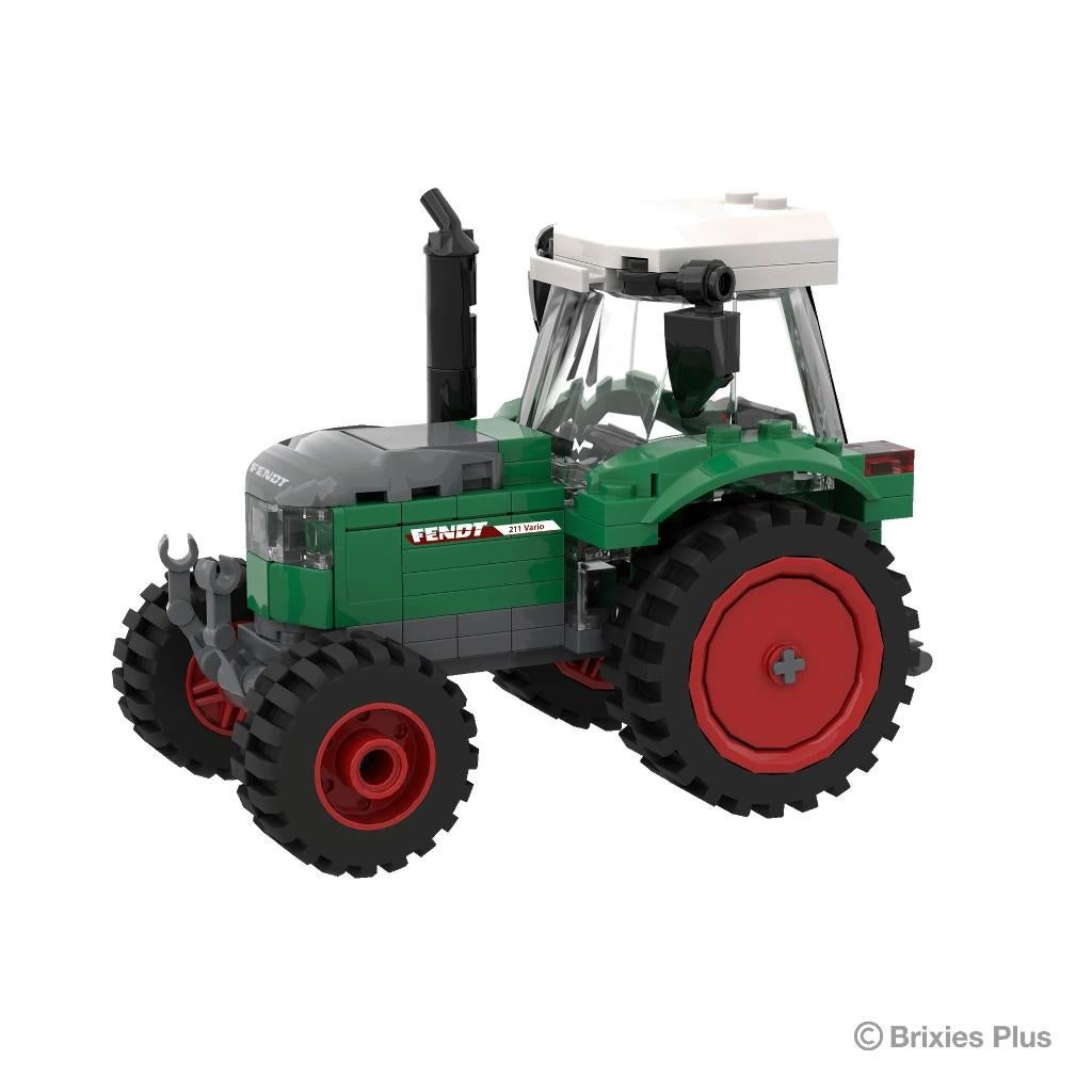 BRIXIES Plus Trekker/Tractor Fendt 211 Vario, Kinderen en Baby's, Speelgoed | Duplo en Lego, Nieuw, Inclusief instructies, Compleet