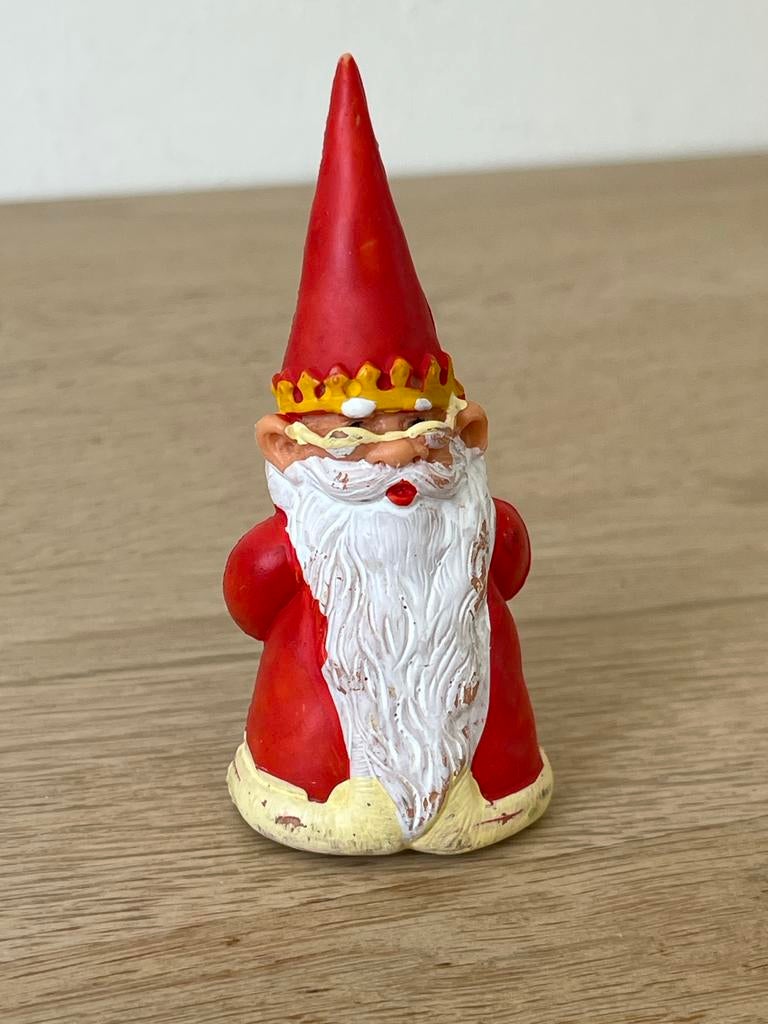 Koning David de Kabouter - Vintage poppetje, Ophalen of Verzenden, Gebruikt, Fantasy