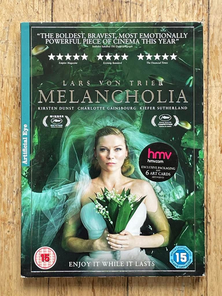 Melancholia DVD - Lars von Trier - Drama, Vanaf 16 jaar, Ophalen of Verzenden, Zo goed als nieuw, Drama