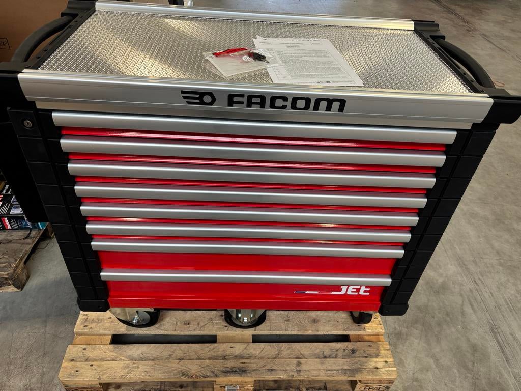 Facom Jet 8m5a Gereedschapswagen - 131 Delig, Ophalen, Nieuw