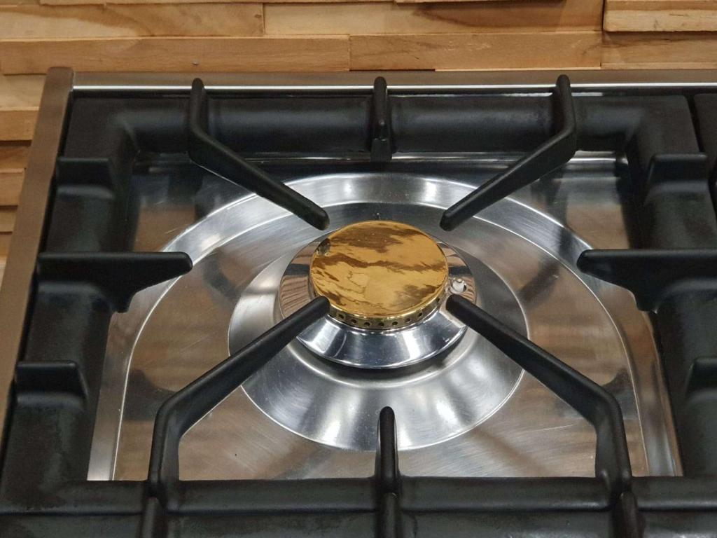 Luxe Boretti Kookplaat 90cm opbouw 5 pits visbrander, Niet ingevuld, Niet ingevuld, Ophalen of Verzenden, Zo goed als nieuw