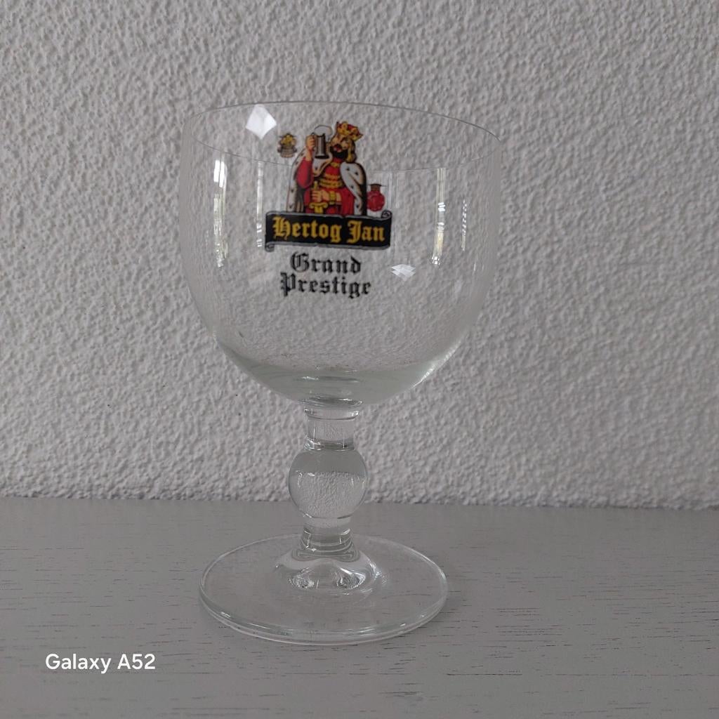 Hertog Jan Grand Prestige glas logo 6, Verzamelen, Ophalen of Verzenden, Nieuw, Glas of Glazen, Hertog Jan