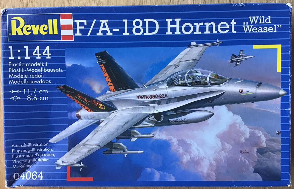 Revell F/A-18D Hornet bouwdoos - vanaf 10 jaar - NIEUW, 1:50 of kleiner, Revell, Overige typen, Nieuw