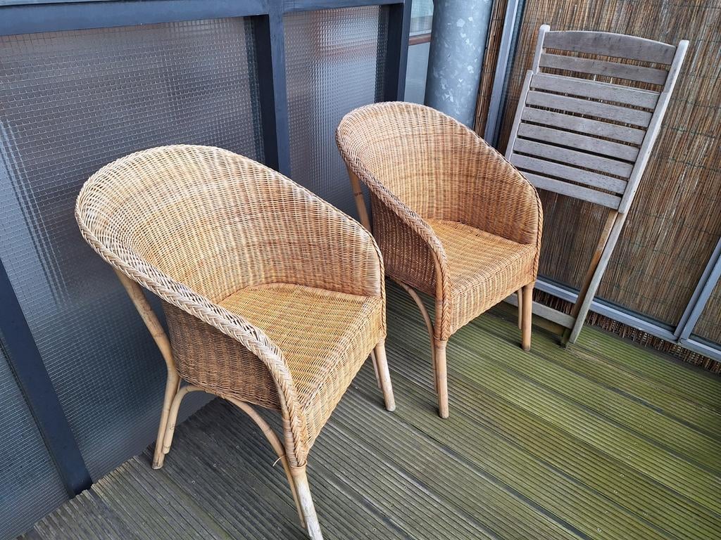 3 terrasstoelen, Tuin en Terras, Tuinstoelen, Ophalen