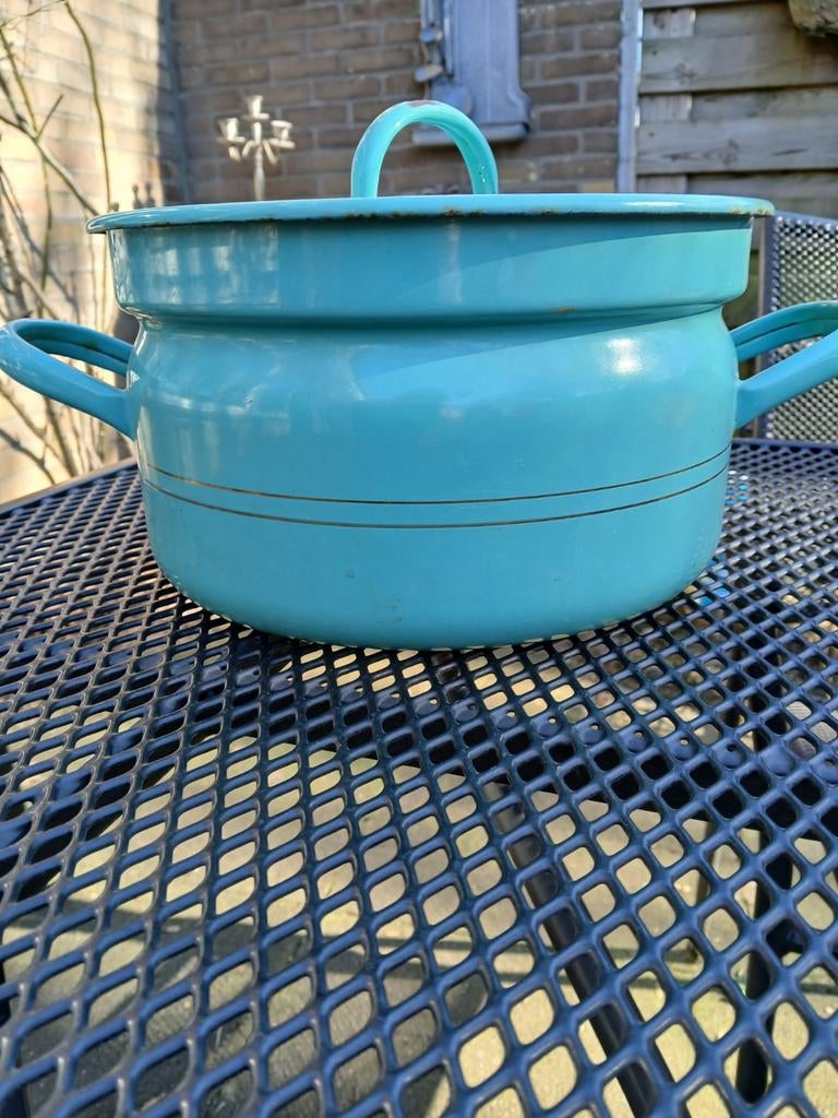 Vintage email pan, Ophalen of Verzenden