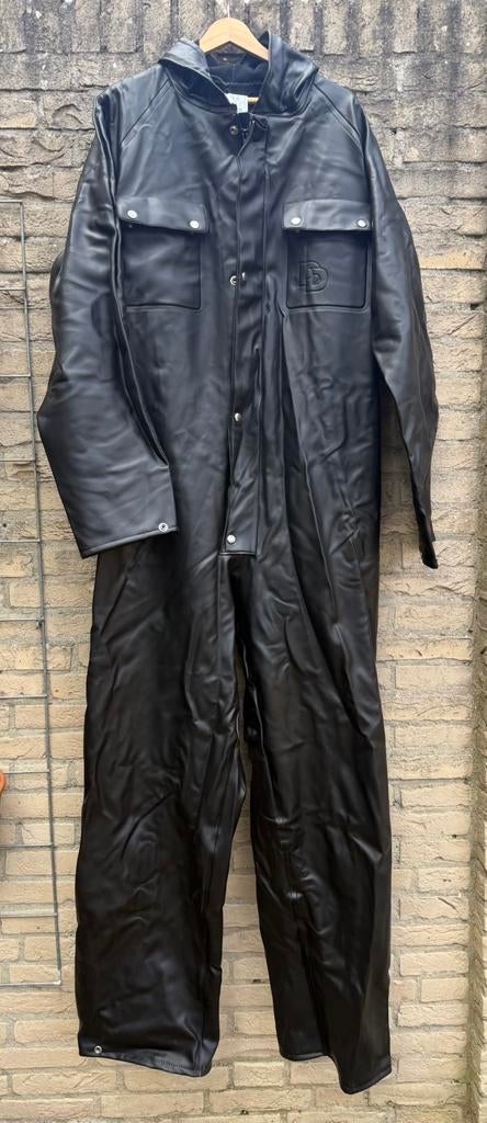 N.O.S. Nieuwe waterdichte overall, met capuchon. Maat XXL, Ophalen of Verzenden, Nieuw, Heren, Overall