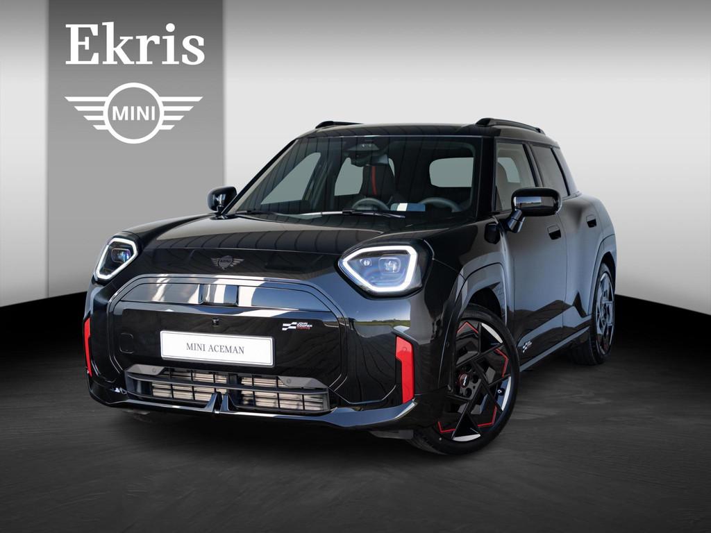 MINI Aceman JCW XL - pakket + Trekhaak + Harman-Kardon + Dri, Auto's, Mini, Stof, Zwart, 258 pk, 355 km