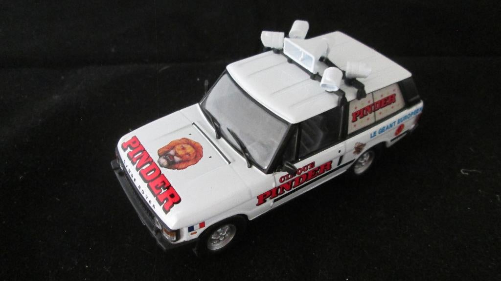 Circus Pinder Range Rover Omroepwagen incl. Ansichten 1:43, Ophalen of Verzenden, Nieuw, Auto, Overige merken
