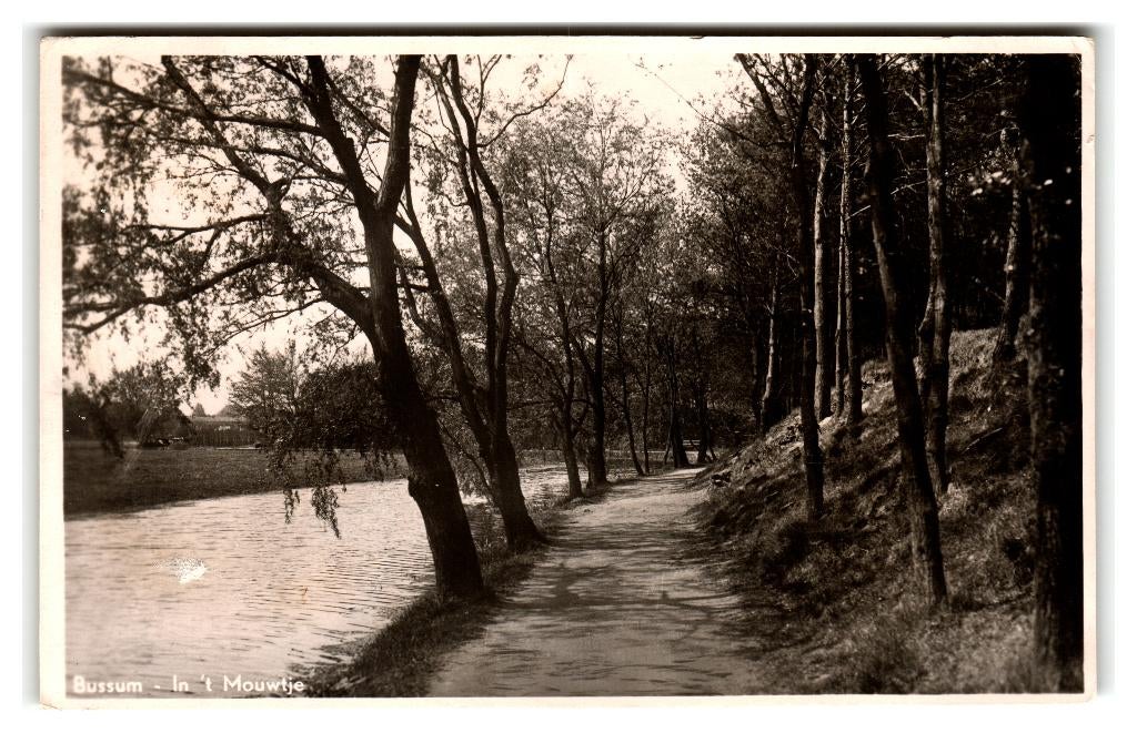 Bussum, In 't Mouwtje, Verzenden, 1940 tot 1960, Gelopen, Noord-Holland