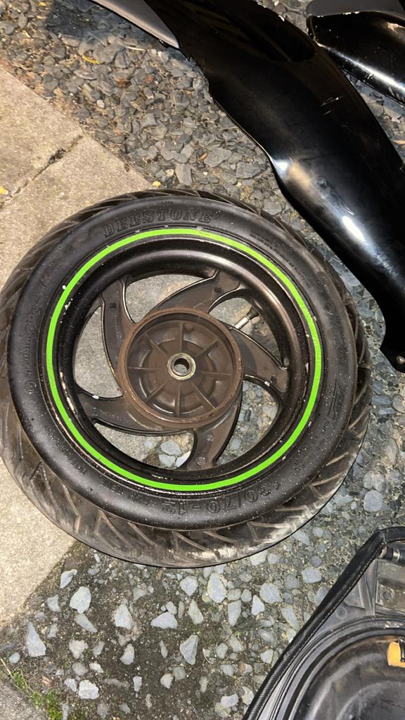 Gilera Runner 125/180 SD Achterband met Velg, Ophalen, Gebruikt, Overige typen, Piaggio