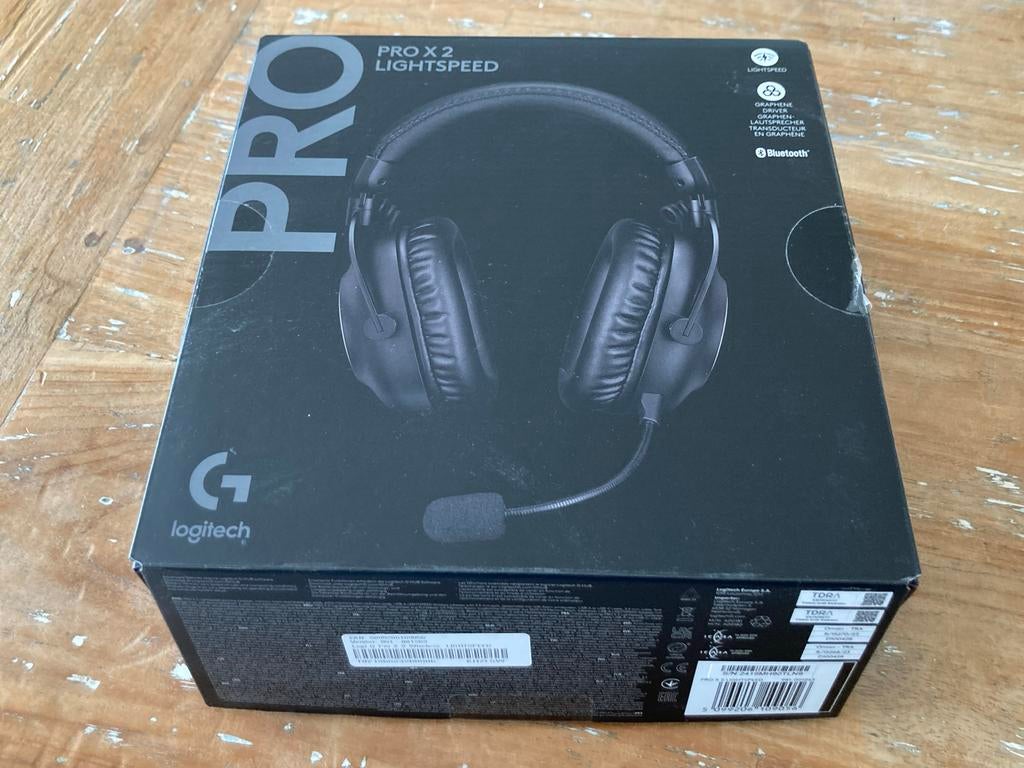 Logitech Pro X 2 Lightspeed Gaming Headset, Overige merken, Ophalen of Verzenden, Zo goed als nieuw, Over oor (circumaural)