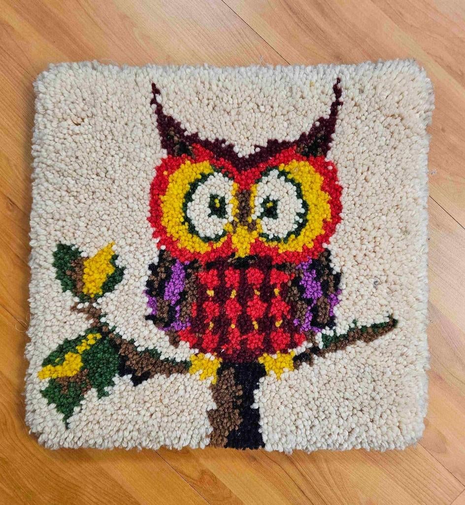 Retro smyrna kleedje 38/38 cm