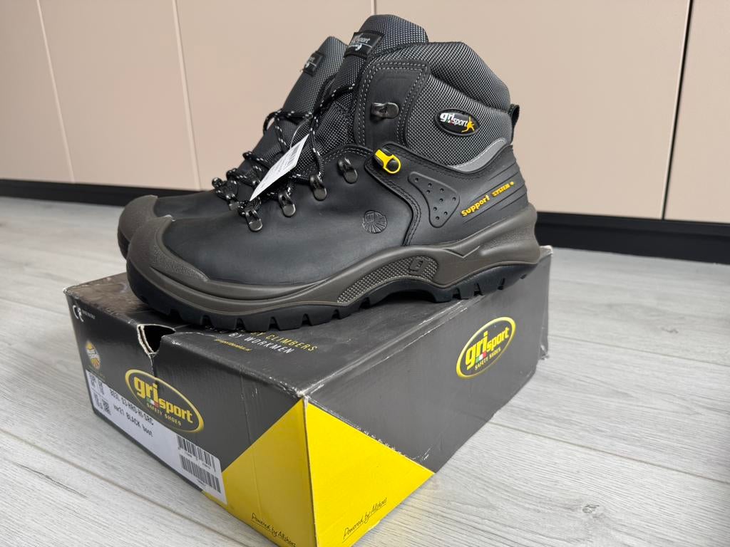 Grisport 44 boots zwart nieuw in doos, Ophalen of Verzenden, Nieuw