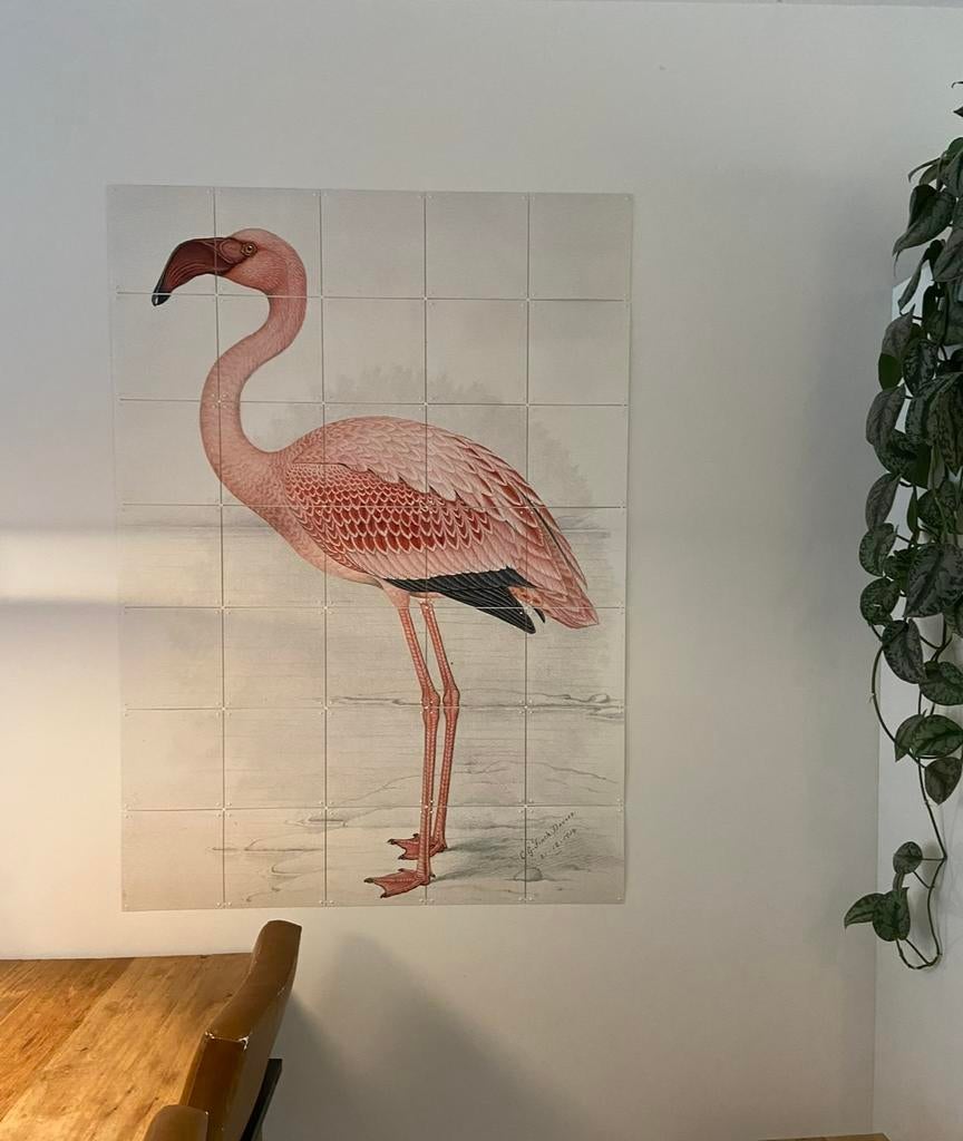 Ixxi Flamingo wanddecoratie, Ophalen, Zo goed als nieuw