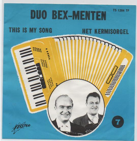 Duo Bex -Menten- This is my song Blauw!! Telstar