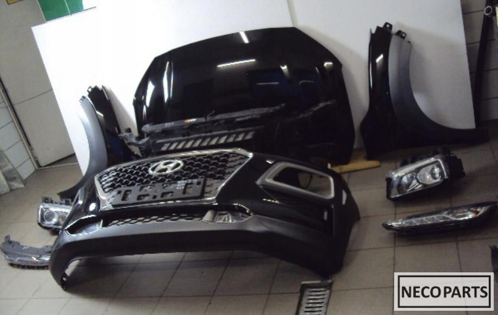 HYUNDAI KONA VOORKOP BUMPER ALLE ONDERDELEN LEVERBAAR !!!, Auto-onderdelen, Carrosserie en Plaatwerk, Gebruikt, Achterklep, Ophalen of Verzenden