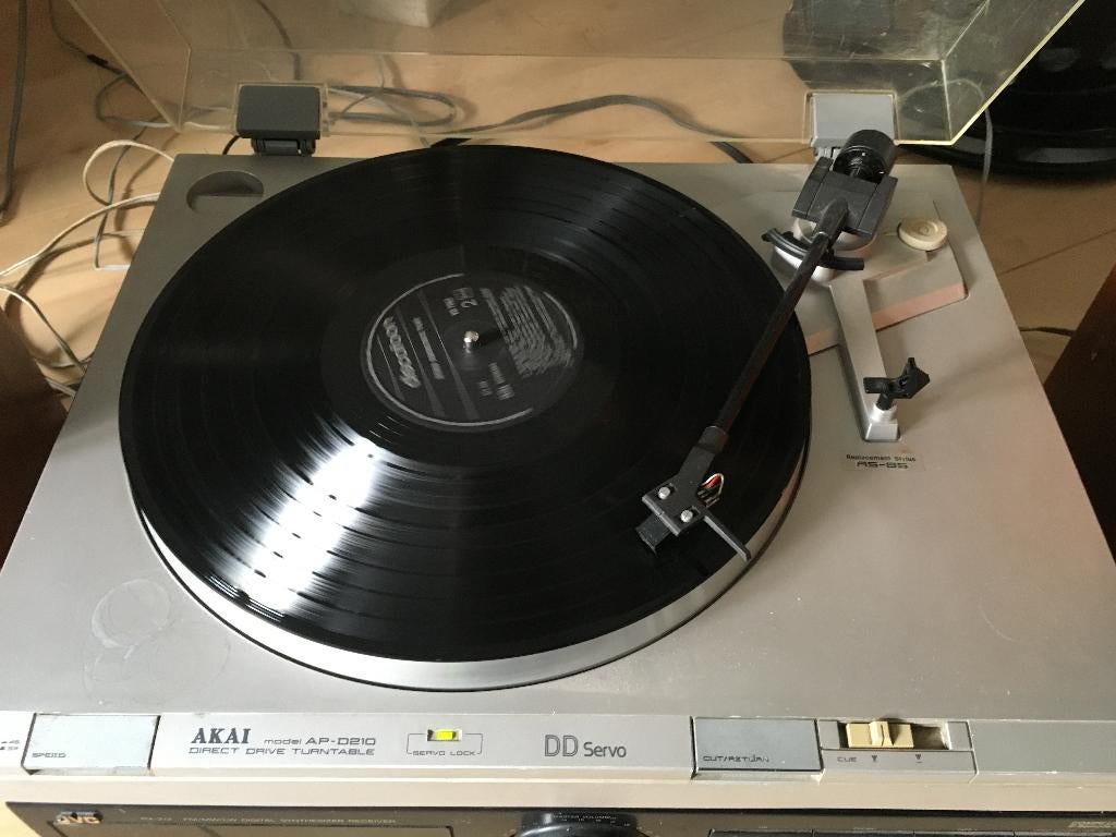 AKAI AP-D210 Direct drive platenspeler, Audio, Tv en Foto, Platenspelers, Ophalen of Verzenden, Gebruikt, Platenspeler, Akai