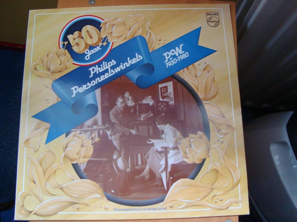 50 jaar philps personeelswinkel 1930-1980, Ophalen of Verzenden, Zo goed als nieuw, 12 inch, Levenslied of Smartlap