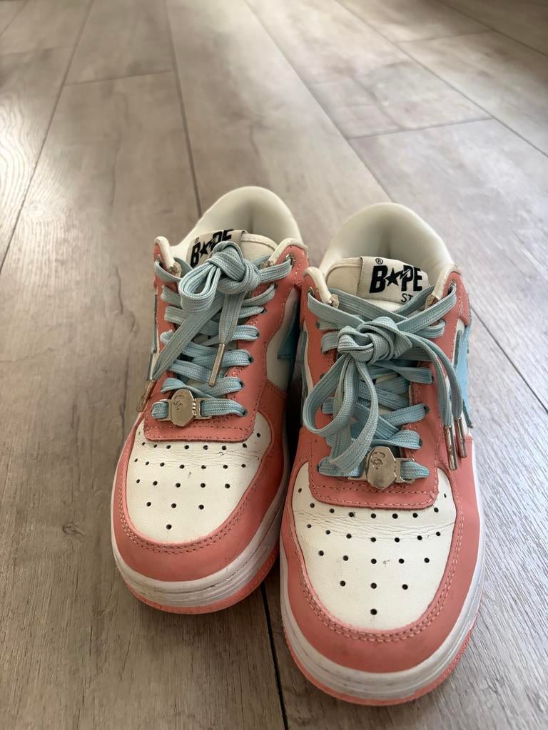 A Bathing Ape (Bape) sneakers - maat 36,5, Kleding | Dames, Schoenen, Ophalen of Verzenden, Zo goed als nieuw, Roze, Sneakers of Gympen