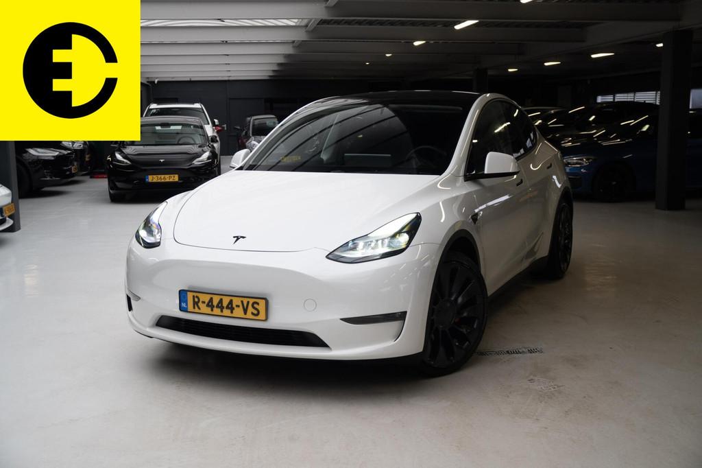 Tesla Model Y Performance AWD 75 kWh | SOH 92,6% | FSD | Inc, Automaat, Gebruikt, Zwart, Navigatiesysteem