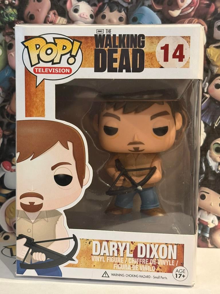 Funko pop Daryl dixon 14 the walking dead television, Verzamelen, Poppetjes en Figuurtjes, Ophalen of Verzenden, Zo goed als nieuw
