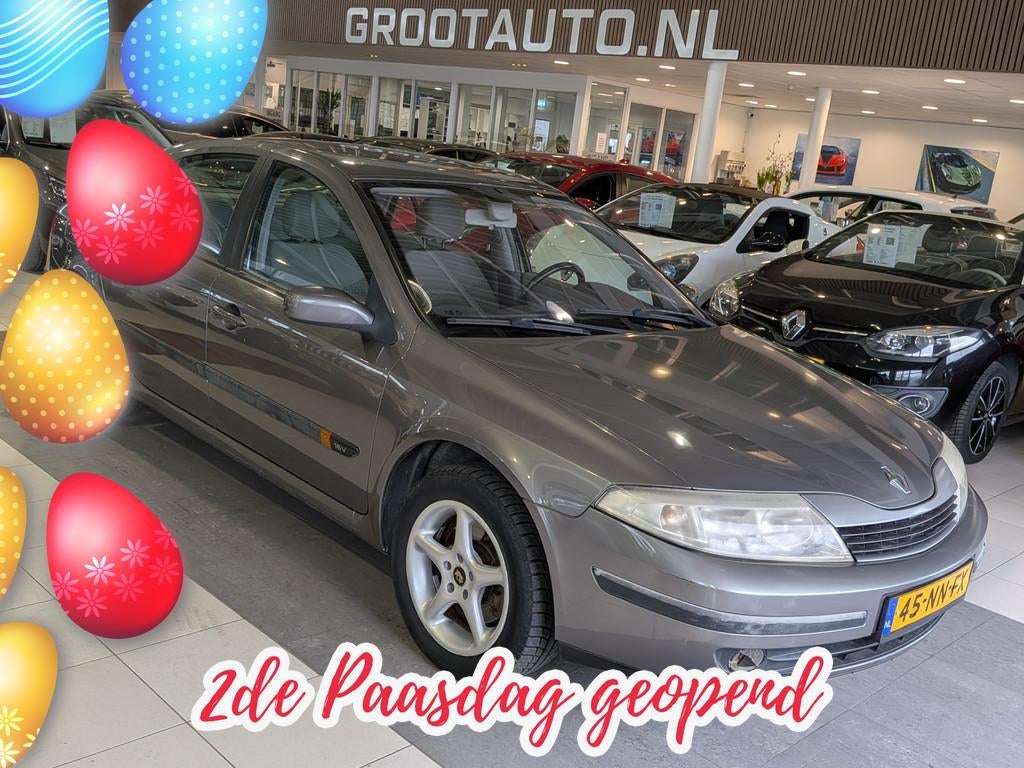 Renault Laguna 1.6-16V Authentique Airco, Cruise Control, Tr, Auto's, Voorwielaandrijving, Laguna, Stof, Gebruikt