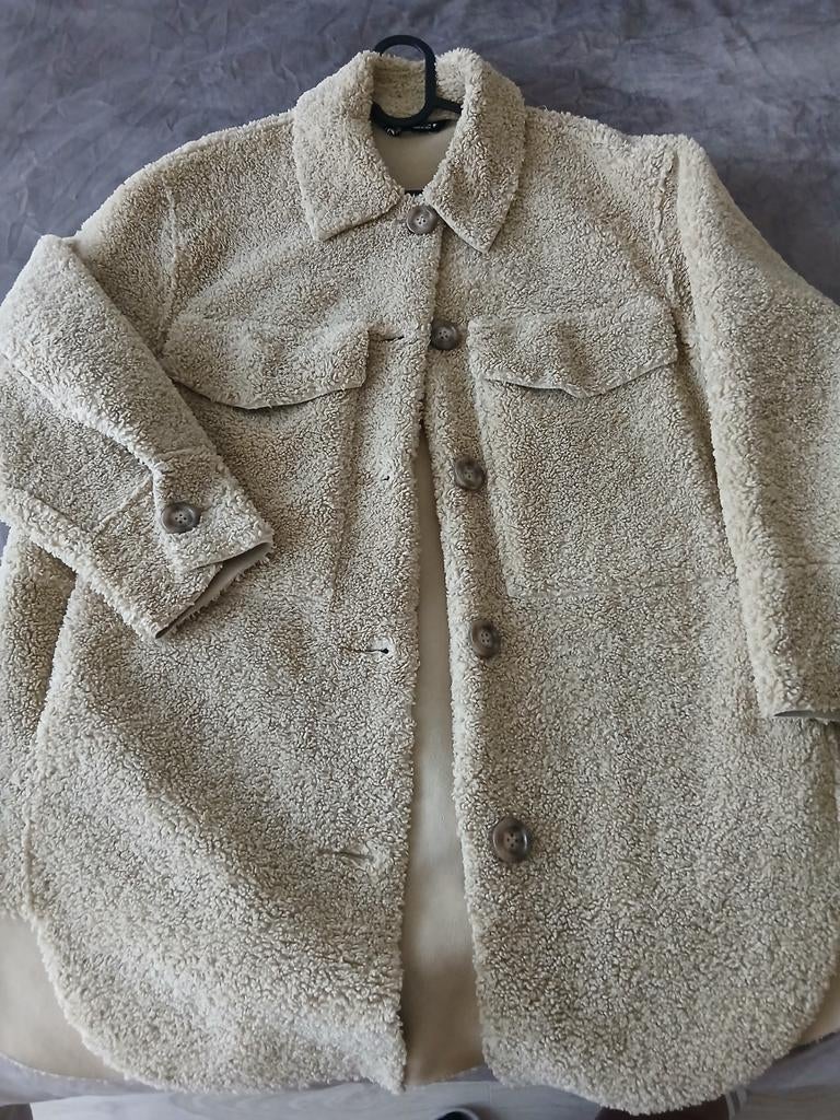 Zara Teddy Blouse Jas oversized, Ophalen of Verzenden, Zo goed als nieuw