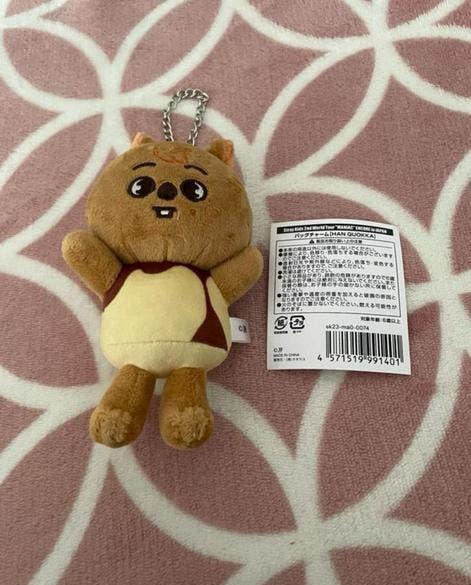 Stray Kids SKZOO Han Quokka bag charm plush, Kinderen en Baby's, Speelgoed | Knuffels en Pluche, Ophalen of Verzenden, Nieuw, Overige typen