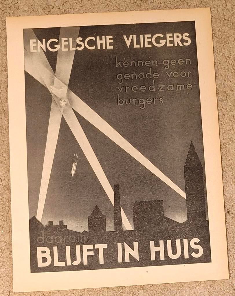 Poster, Verzamelen, Ophalen of Verzenden, Luchtmacht, Nederland, Foto of Poster