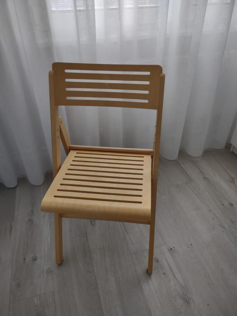 Houten Ikea stoel, Ophalen, Bruin, Eén