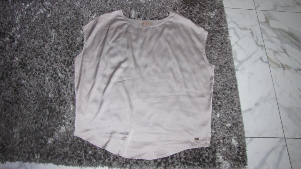 46 JOSH V tuniek goudlkleurig, Blauw, Maat 46/48 (XL) of groter, Ophalen of Verzenden, Zo goed als nieuw