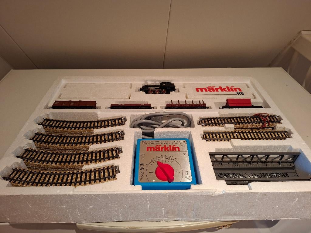 Märklin 2905 H0 Startset, Wisselstroom, Treinset, Ophalen of Verzenden, Zo goed als nieuw
