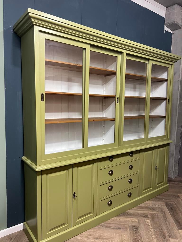 buffetkast / winkelkast /vitrinekast /servieskast, Ophalen of Verzenden, Zo goed als nieuw, 25 tot 50 cm, 200 cm of meer